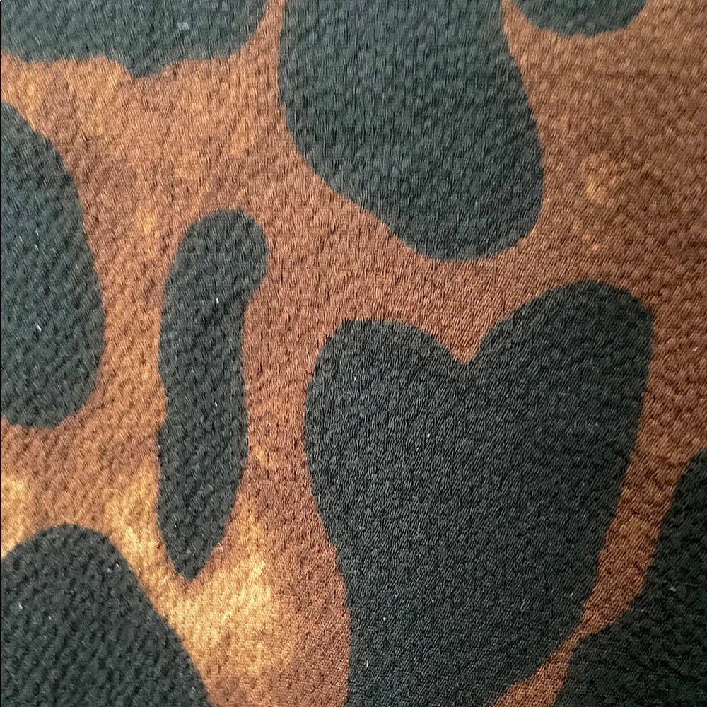 Rafaella Women's Leopard Print Blouse - Black and Brown - Picture 4 of 5